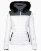 Veste de ski Traqui blanche