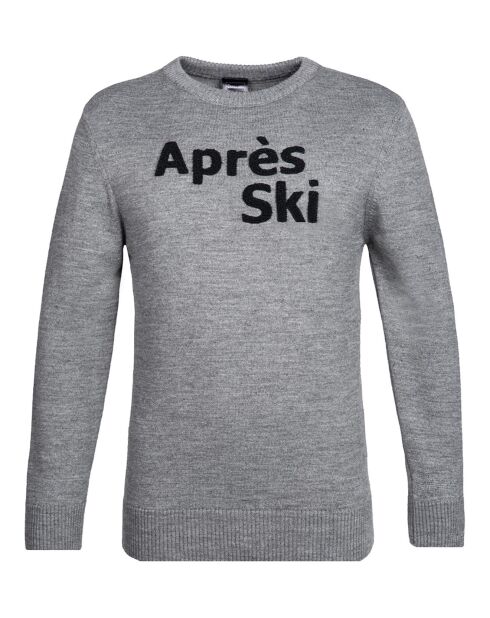 Pull en Laine mélangée Pablo gris