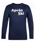 Pull en Laine mélangée Pablo bleu nuit