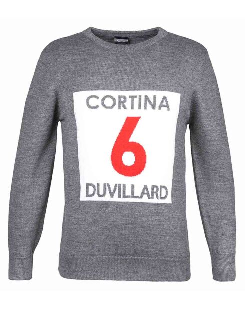 Pull en Laine mélangée Philip gris