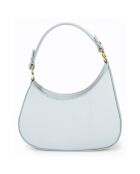Sac à bandoulière en Cuir Nevia bleu - 20x6x10 cm