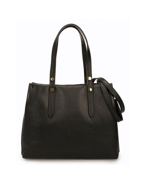 Sac à main en Cuir Bianca noir - 30x11x23 cm