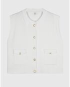 Cardigan Levamaya blanc
