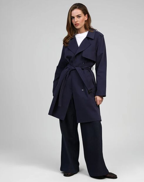 Trench Calie indigo