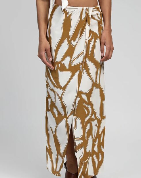 Jupe Geric flame olive