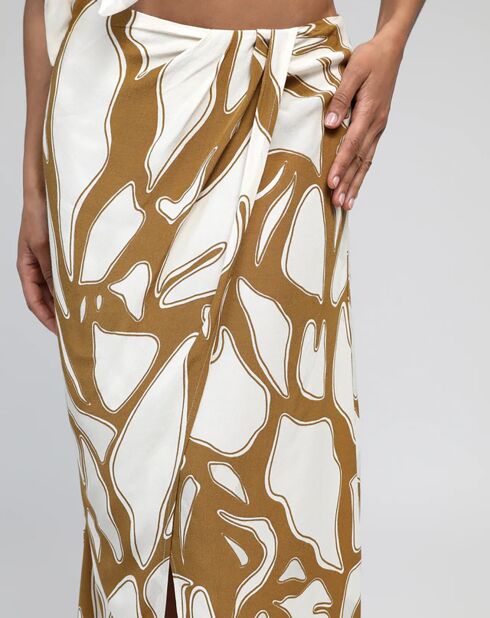 Jupe Geric flame olive