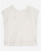 T-Shirt Kasiope blanc casse