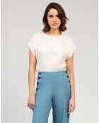 T-Shirt Kasiope blanc casse