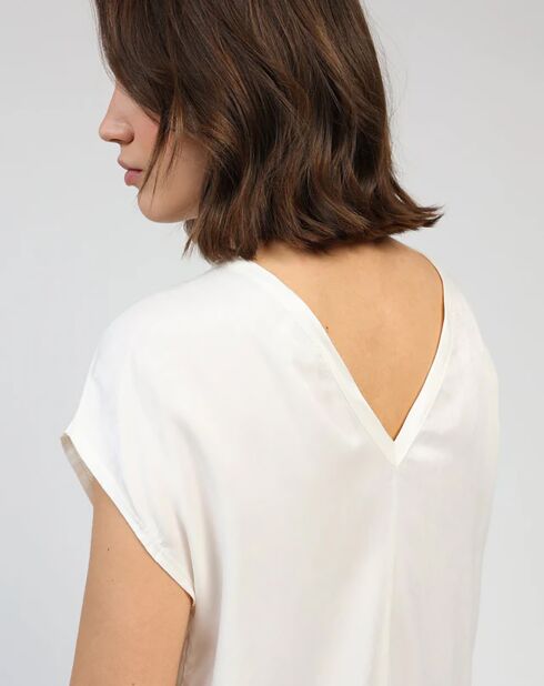 T-Shirt Kasiope blanc casse