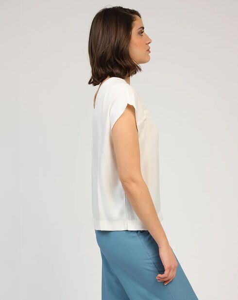T-Shirt Kasiope blanc casse