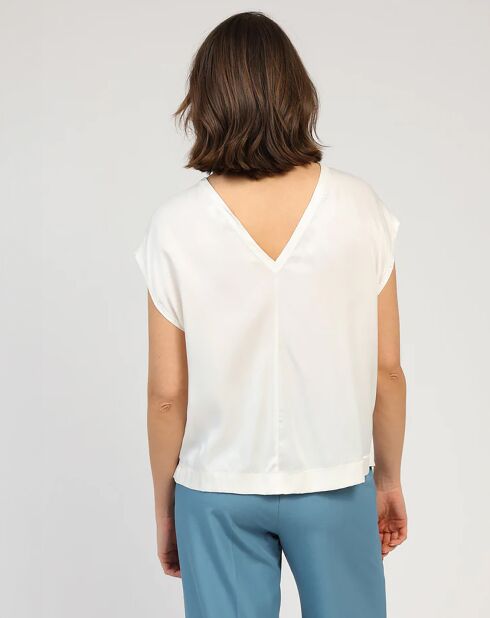 T-Shirt Kasiope blanc casse