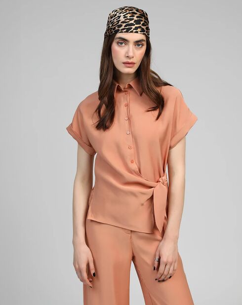 Chemise Kay terracotta