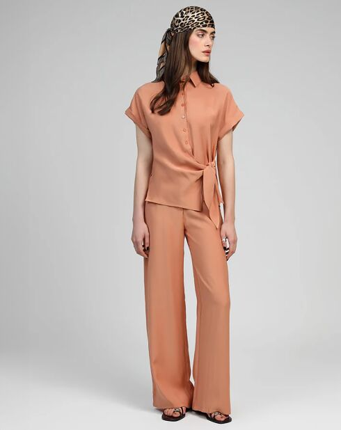 Chemise Kay terracotta