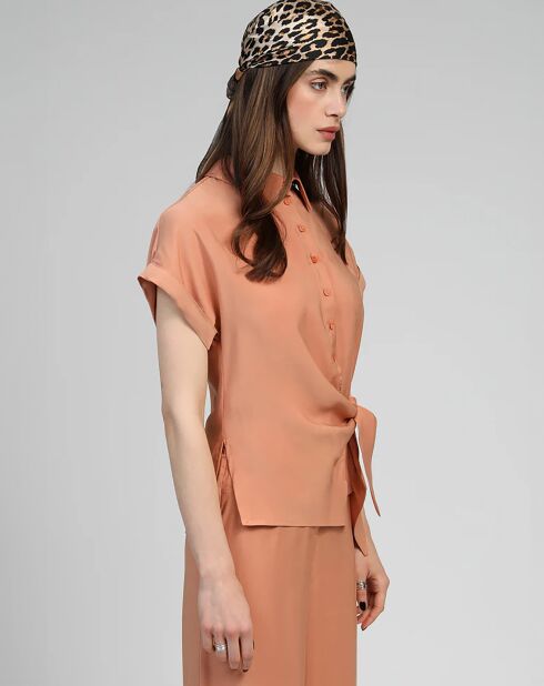 Chemise Kay terracotta