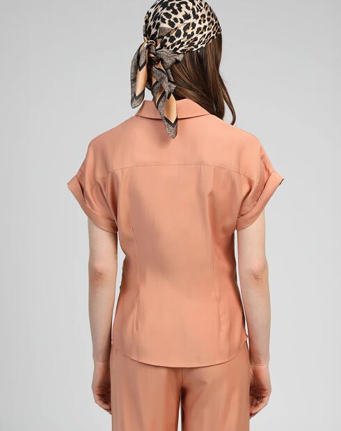 Chemise Kay terracotta