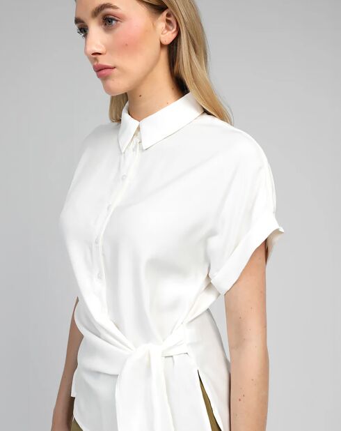 Chemise Kayba blanc casse