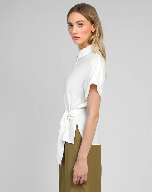 Chemise Kayba blanc casse