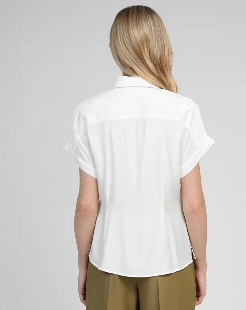 Chemise Kayba blanc casse