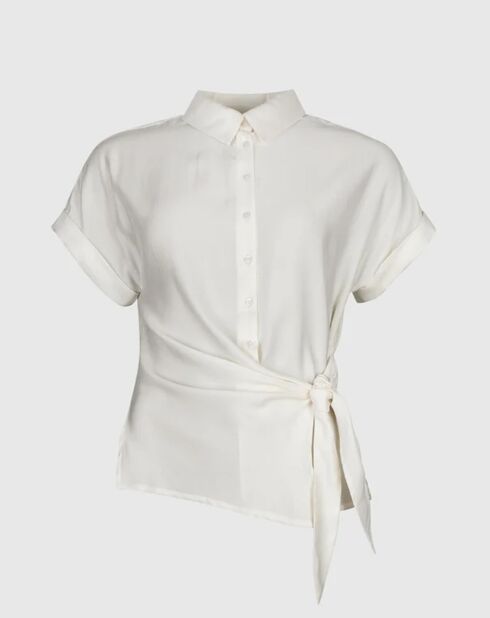 Chemise Kayba blanc casse