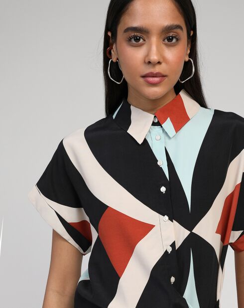 Chemise Kayna mogali noir