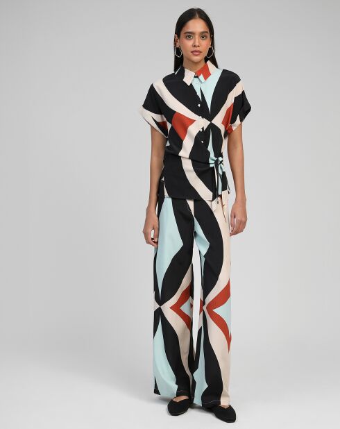 Chemise Kayna mogali noir