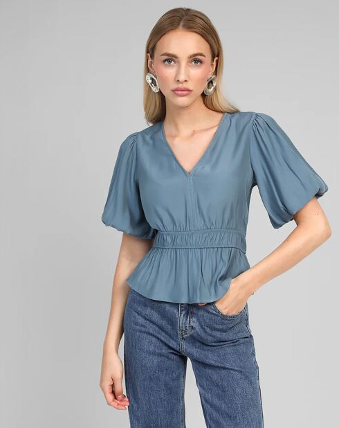 Blouse Kelilou azur