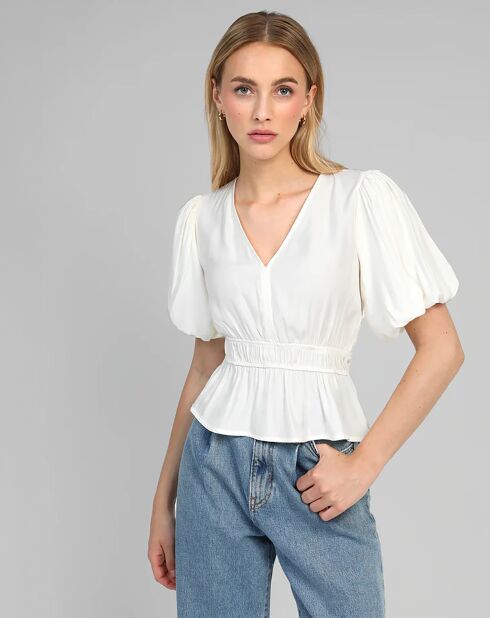 Blouse Kelilou blanc casse