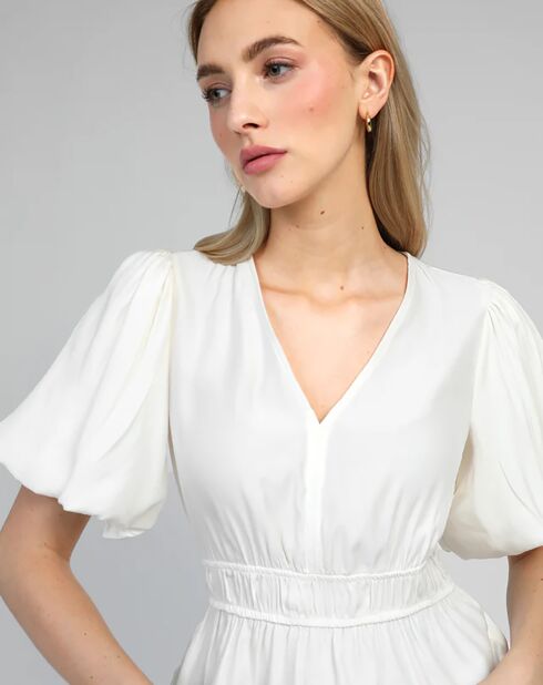 Blouse Kelilou blanc casse