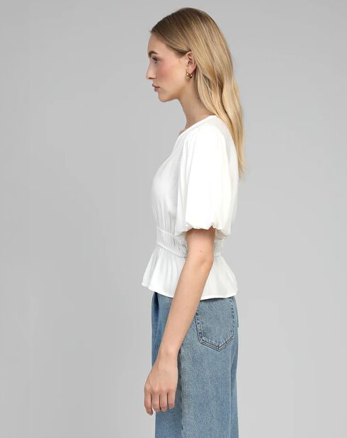 Blouse Kelilou blanc casse