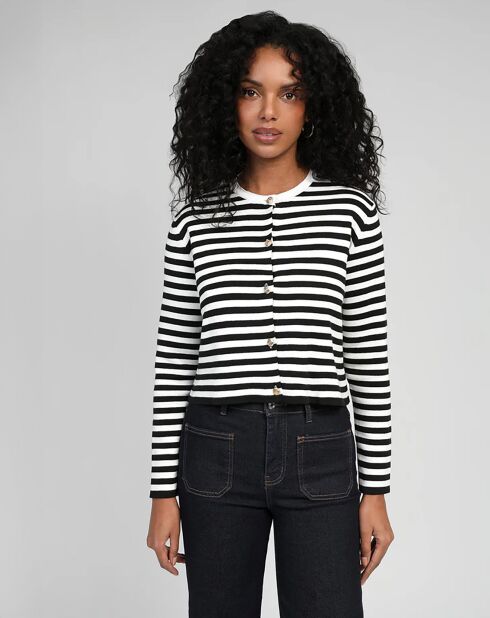 Cardigan Lanovara noir