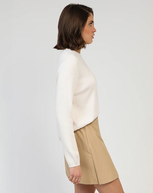 Pull Lemarlinou ecru