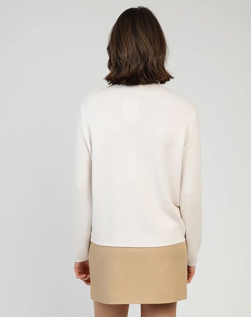 Pull Lemarlinou ecru