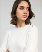 Pull Lemarlinou ecru