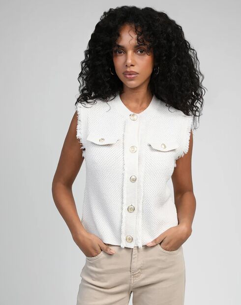 Cardigan Levayani ecru