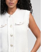 Cardigan Levayani ecru
