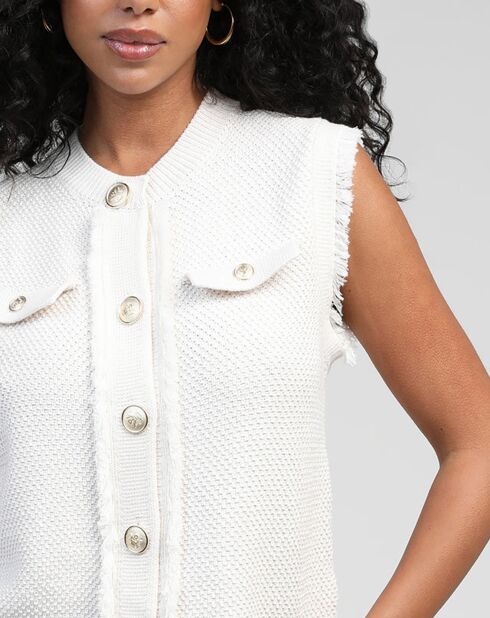 Cardigan Levayani ecru