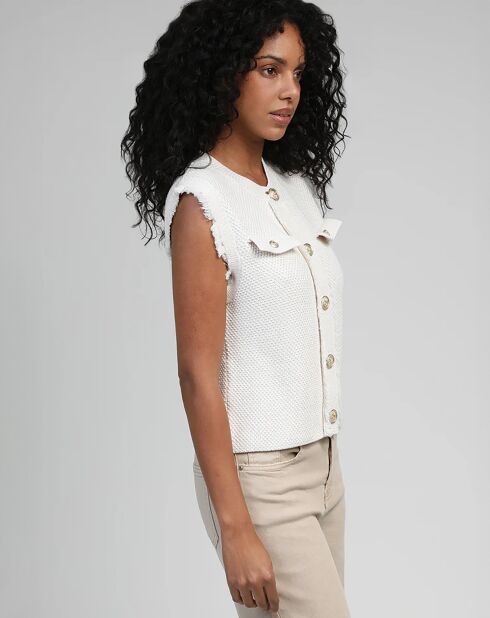 Cardigan Levayani ecru