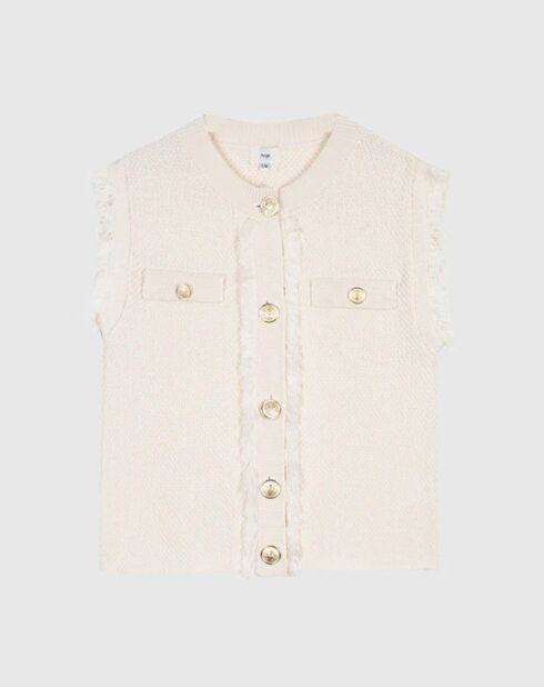 Cardigan Levayani ecru