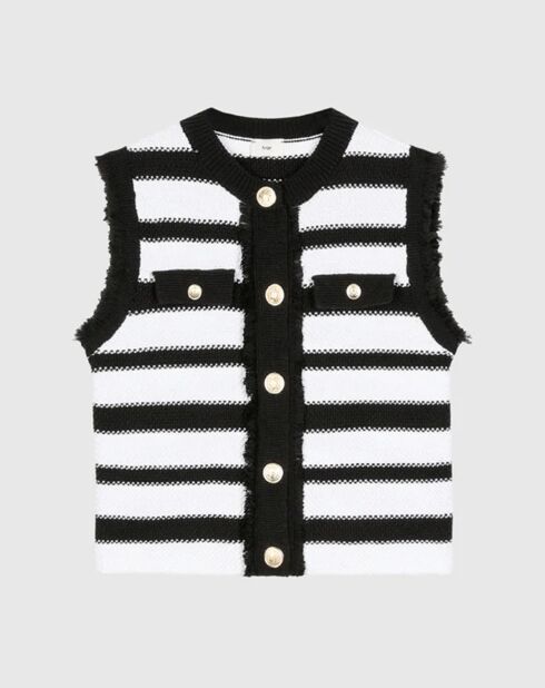 Cardigan Levayaniri noir