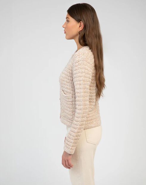 Gilet en Laine mélangée Leveni beige
