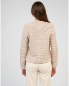 Gilet en Laine mélangée Leveni beige