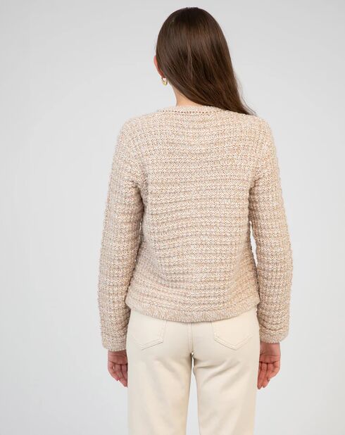 Gilet en Laine mélangée Leveni beige