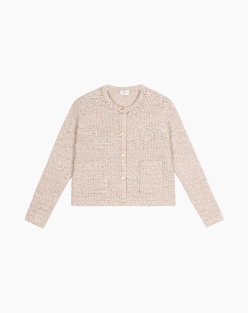 Gilet en Laine mélangée Leveni beige