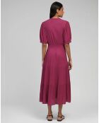 Robe Omoa framboise