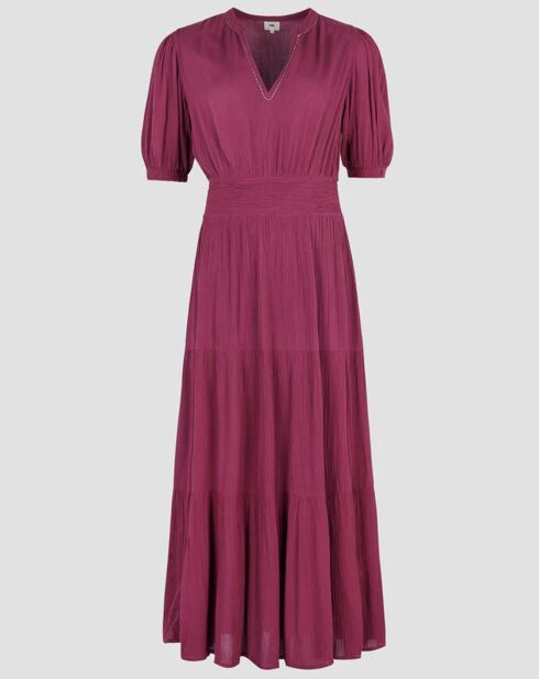 Robe Omoa framboise