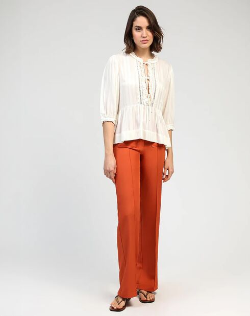 Pantalon Pady terracotta