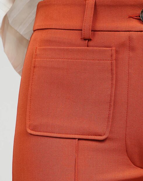 Pantalon Pady terracotta