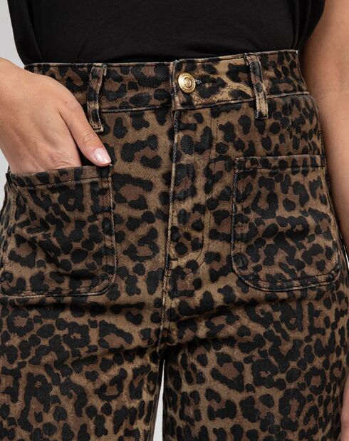 Pantalon Parami leopard