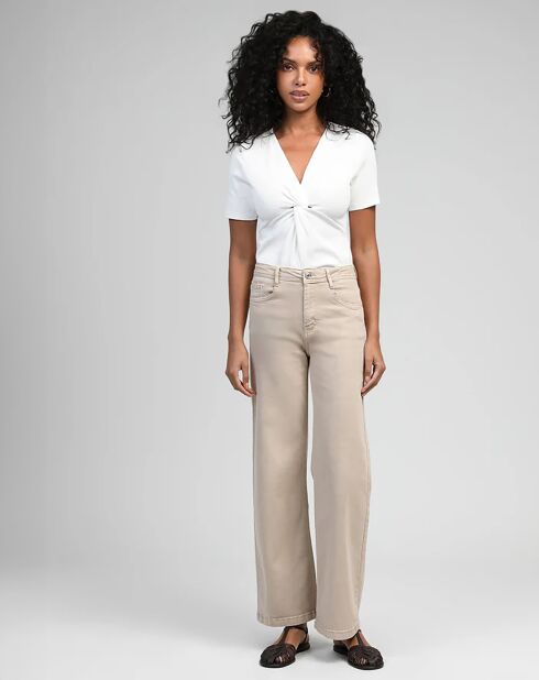 Pantalon Party beige