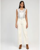 Pantalon Party ecru